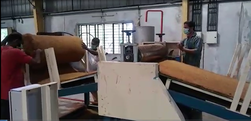 Machinery Supplier of Coir Fiber Mattress Board Plant