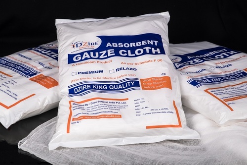 White Absorbent Gauze Cloth And Gauze Rolls