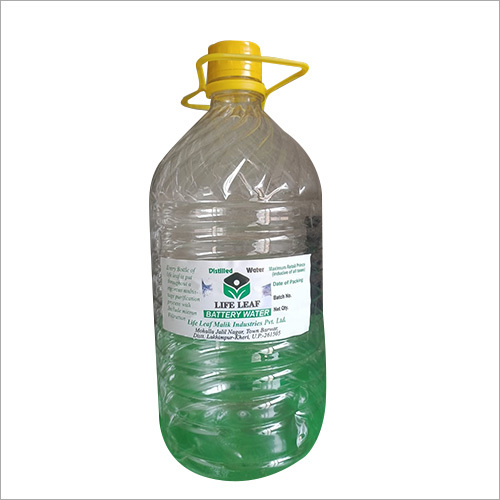 Distilled Water Plastic Bottle