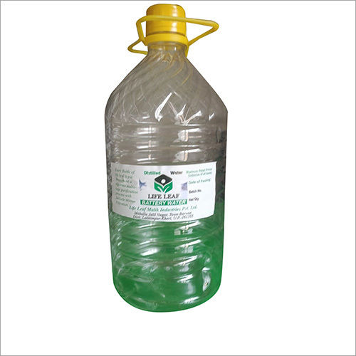 Battery Water Plastic Bottle