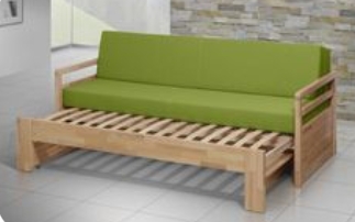 Pallet Sofa Cum Double Bed