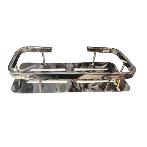 Wall Mounted SS Bathroom Shelf