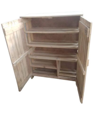 Wood Pallet Shoes Rack