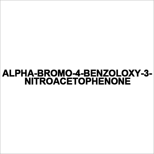 Alpha-Bromo-4-Benzoloxy-3- Nitroacetophenone