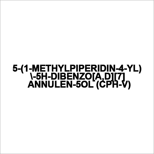 5-(1-methylpiperidin-4-yl)-5H-dibenzo[a,d][7]annulen-5ol (CPH-V)