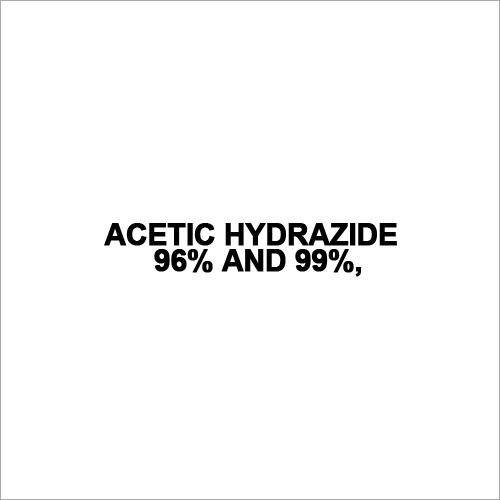 Acetic Hydrazide 96% and 99%,