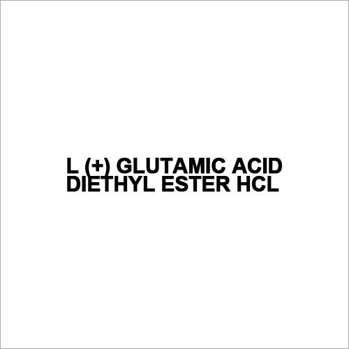 L (+) Glutamic acid diethyl ester HCl