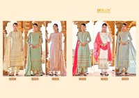 Hotlady Alankar 10101-10106 Series Viscose Georgette Party Wear Suits Catalog