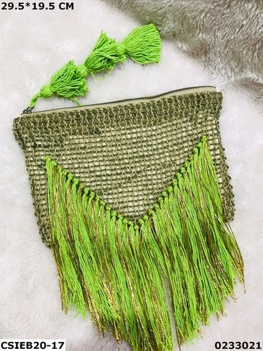 Stylish Jute Cotton Handloom Pouch