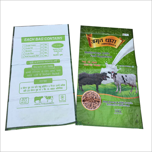 BOPP Laminated PP Woven Cattle Feed Bag