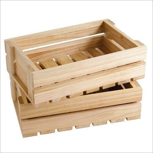 Mesh Hardwood Crate