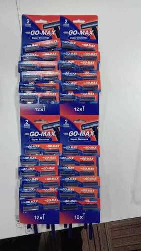 GO-MAX SUPER STAINLESS 3 BLADES RAZORS