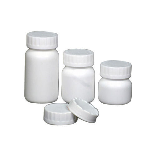 White Plastic Tablet Container