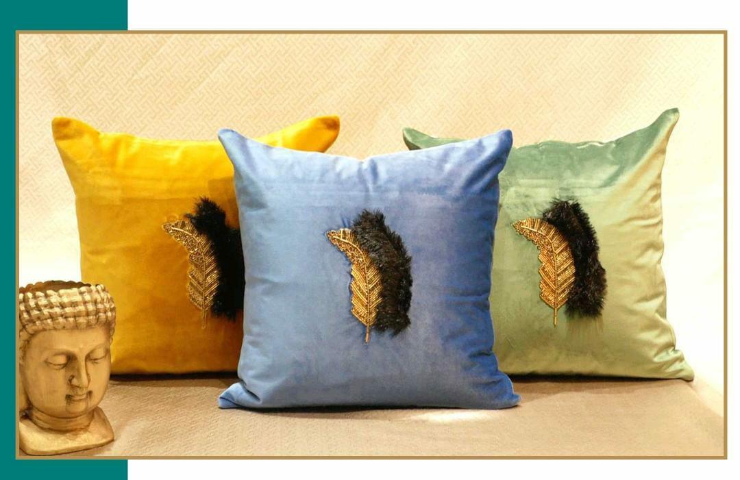 Embroidered Cushion Cover