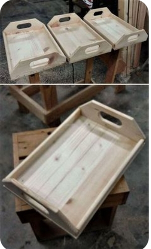 Pallet Wooden Tray For Gifting