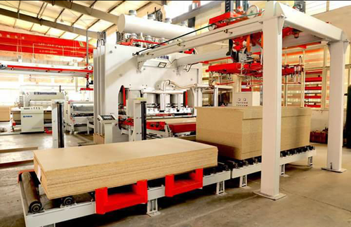 Plant Machinery of Prelam Particle Board Plant