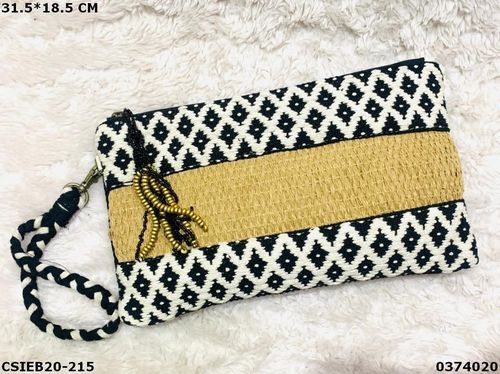 Designer Dari Cotton Handloom Pouch Bag