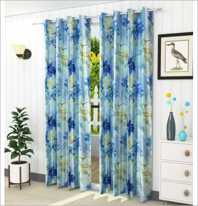 Multicolor Printed Window Curtain