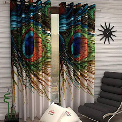 Peacock Polyester Curtain