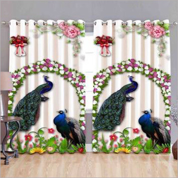 Peacock Window Curtain
