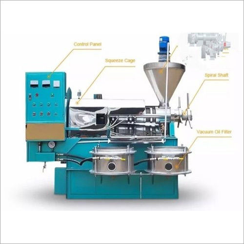  स्टील ऑटोमैटिक स्क्रू ऑयल एक्सपेलर मशीन