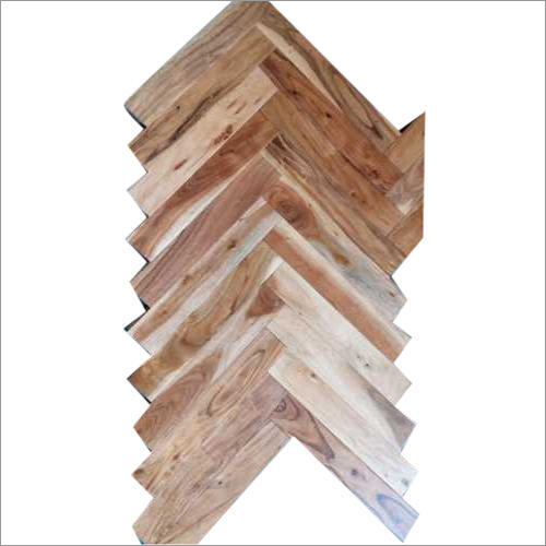 Fireproof Hard-Wood Herringbone Flooring