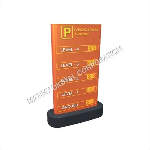 Parking Information Display Board Body Material: Plastic