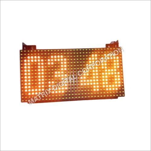 Rectangular Metal Led Display Digital Clock