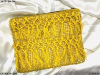 Stylish Jute Cotton Handloom Pouch