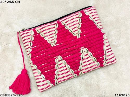 Stylish Multi Color Dari Cotton Pouch Bag Design: Hand Made
