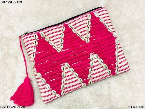 Stylish Multi Color Dari Cotton Pouch Bag