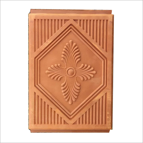 Flower Designed Clay Roofing Tiles