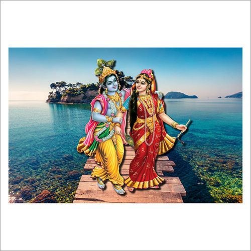 Radha Krishna Wall Photo