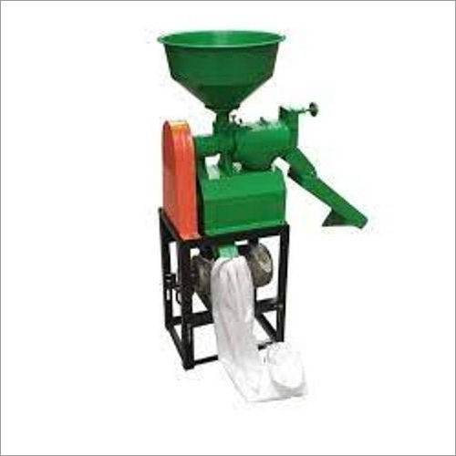 Semi-Automatic 2 Hp Mini Rice Mill