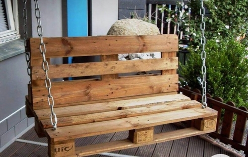 Pallet Swings With Chain