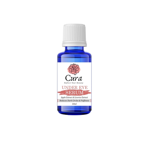 Cura Under Eye Serum For Dark Circles Puffiness Fine Lines and Wrinkles 10ml