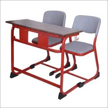 School Dual Desk Bench