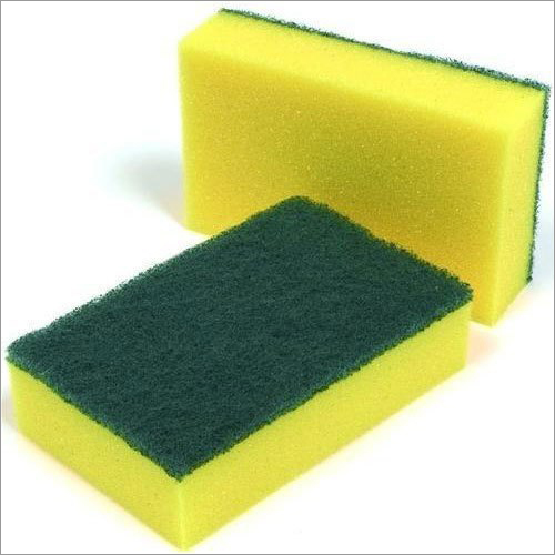 Scrub And Sponge Pad - Durable Synthetic Material | Long-Lasting for Kitchen Use
