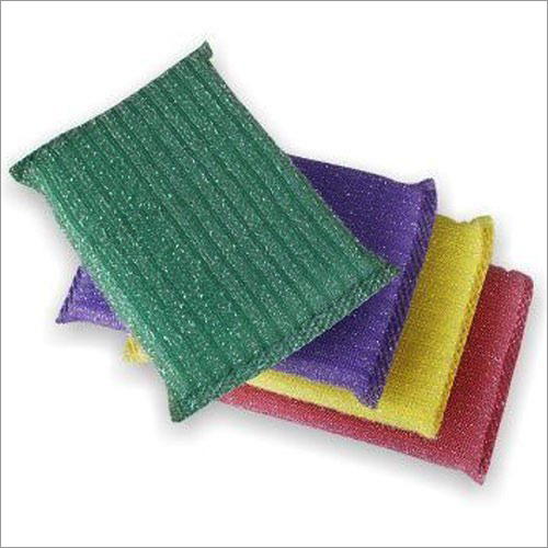 Tri Color Sponge Pad - Durable Foam Material | Long Lasting for Kitchen Use, Ideal for Versatile Cleaning Tasks