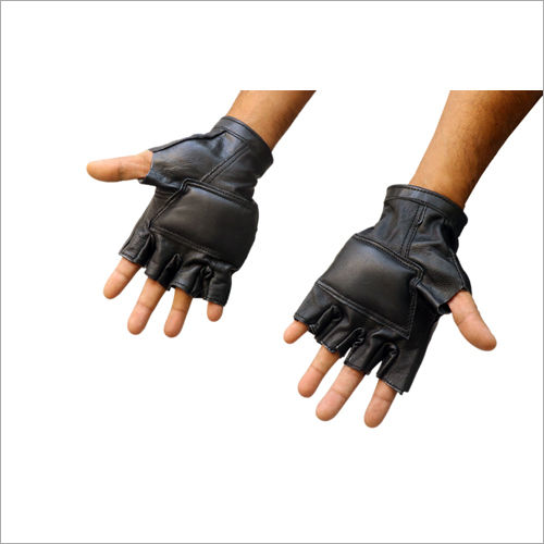 Padded Leather Gloves