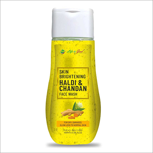 Safe To Use Skin Brightening Haldi And Chandan Face Wash