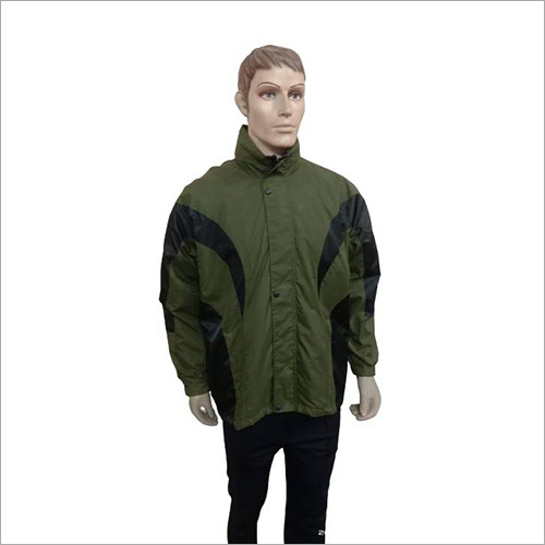 Mens Dark Green Windcheater Jacket