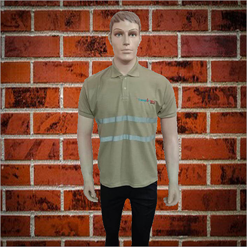 Mens Strip Printed T-Shirt