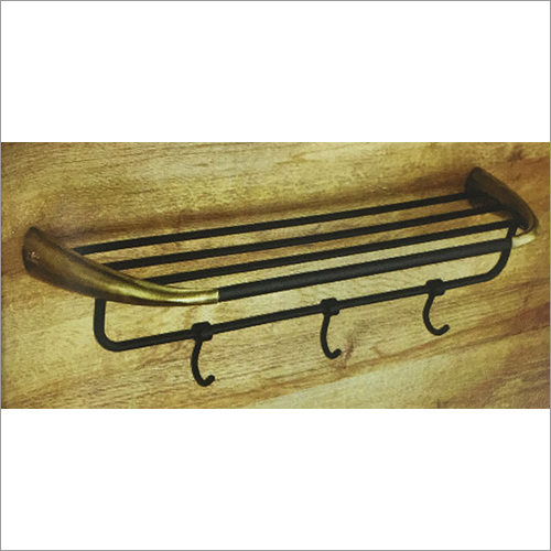 Antique Brass Towel Rack By TIMES THE HARDWARE WORLD