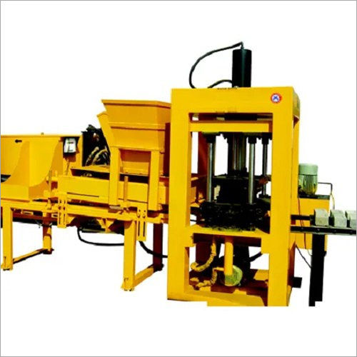 Yellow Interlocking Brick Making Machine