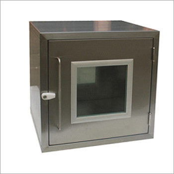 Silver Stainless Steel Pass Box