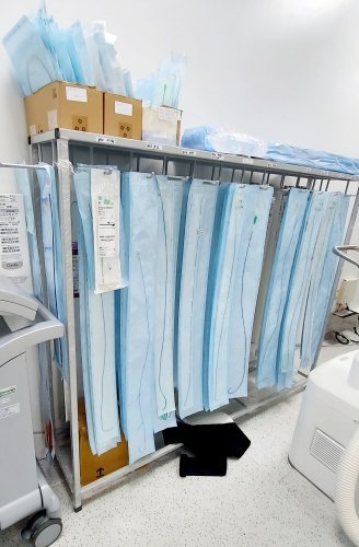 Catheter Rack