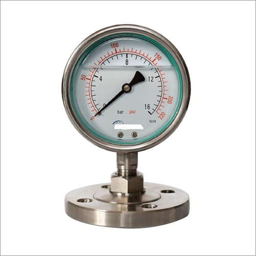 Low Pressure Diaphragm Pressure Gauges Accuracy: 1.6  %