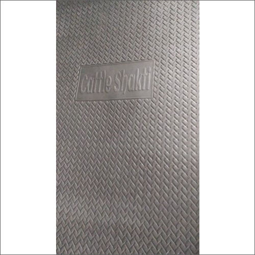 Black Rubber Cow Mat