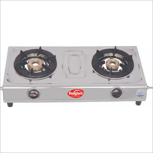 Sleek Design Two Burner Gas Stove